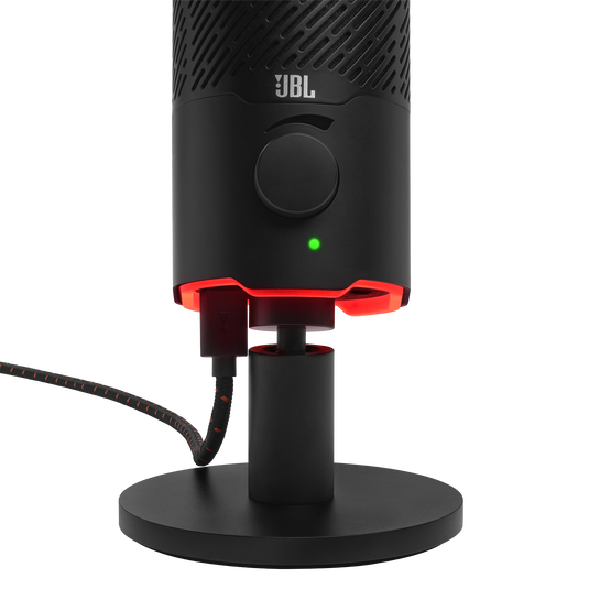 JBL Quantum Stream - Black - Dual pattern premium USB microphone for streaming, recording and gaming - Detailshot 6 image number null